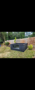 Grey pond 8ft x 6ft x 3.5ft with window
