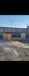 Cedar 10ft x 6ft x 3.5ft pond with window